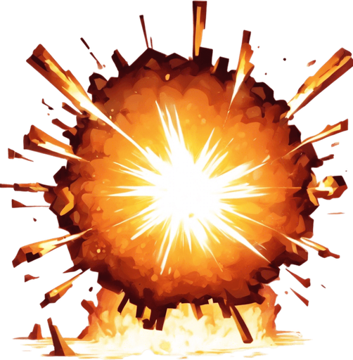 Remove the bottom part that is not coming from the center explosion