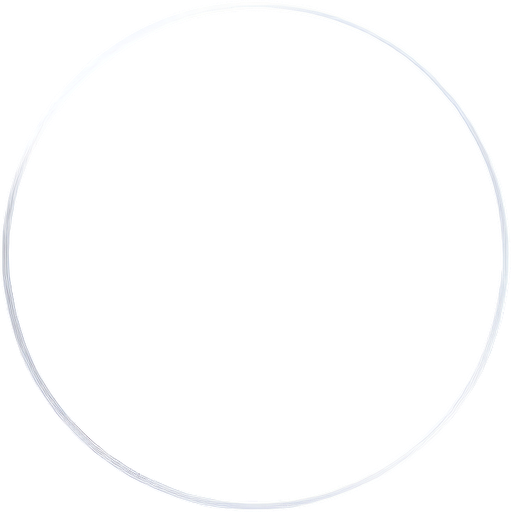 I'd like a top down image of a super fine and thin white empty cicular band on a transparent background. It should be flatly white and with no other details, and of course perfectly round with blank space in the center. The band's width should be less than one percent of the width of the circle itself, as if a 1 cm band were laid out in a circle with a diameter of 100 cm.
Single Game Texture. In-Game asset. 2d. Blank background.