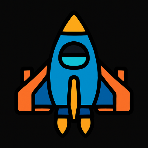 uzay gemisi.
In-Game asset.  2d.  High contrast.  No shadows