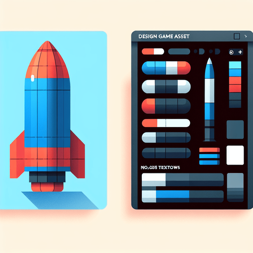 missile.
Single Game Texture. In-Game asset. 2d. Blank background. High contrast. No shadows.