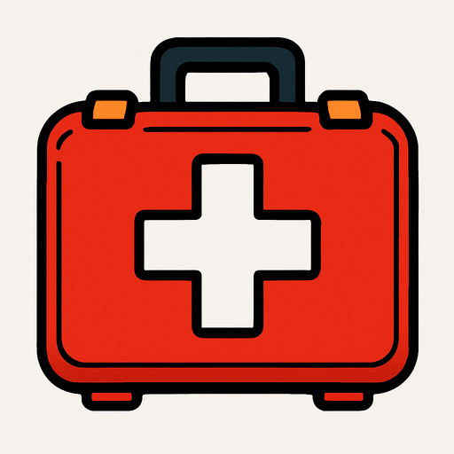 medkit.
In-Game asset.  2d.  High contrast.  No shadows