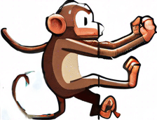 Peux tu allonger la queue du singe?