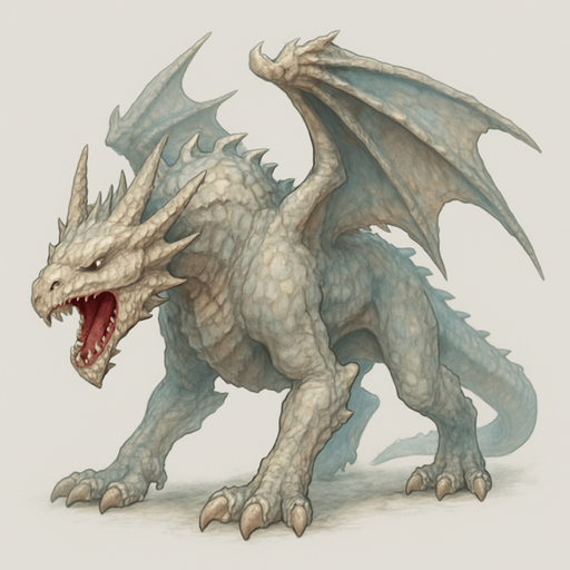 Pack of different standing white dragon of stone on four legs, looking down. HD different mixed colors. Blur. not a sculpt model! the dragon is a real dragon have all things of dragon with opened mouth like he ready to shoot, have eyes opened . 
Single Game Texture. In-Game asset. 2D. Blank background. High contrast. No shadows.