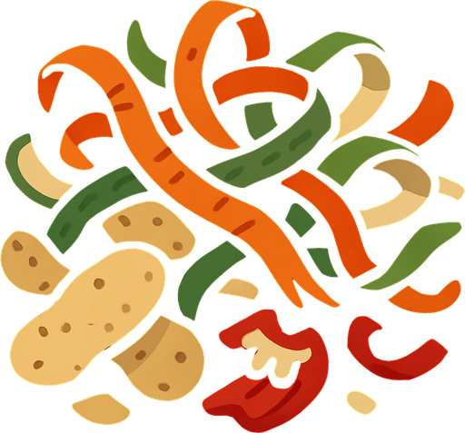 Pelage de legumes.
In-Game asset.  2d.  High contrast.  No shadows