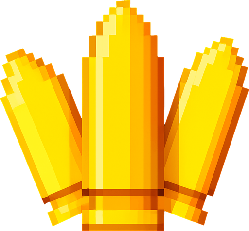 make it so that there are 3 bullets, the one on the left inclined diagonally to the left, the one in the middle forward and the one on the right  inclined diagonally to the right