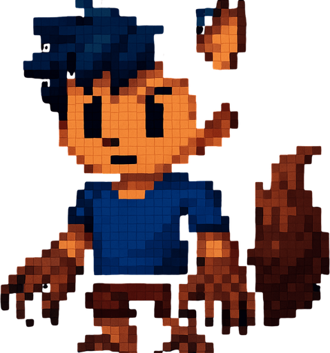 Garras de lobo, pixelart