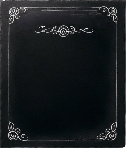 Text "ROOKIE BREW" handwritten in chalk