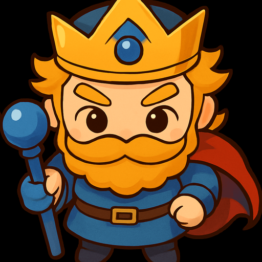 add more blue color to the clothes and the object in his hand