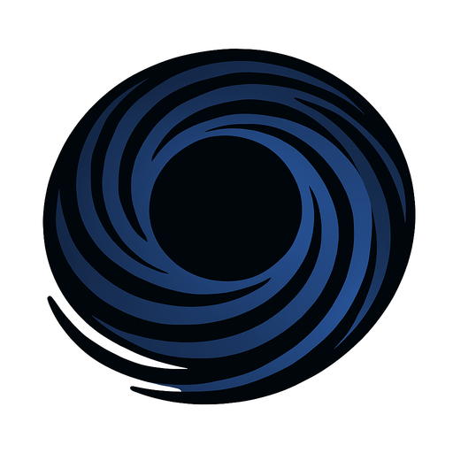 only black hole simple
no background.
In-Game asset.  2d.  High contrast.  No shadows