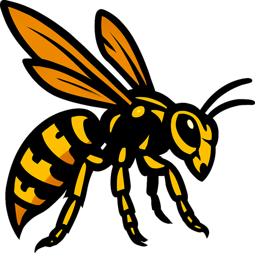 Wasp.
In-Game asset.  2d.  High contrast.  No shadows