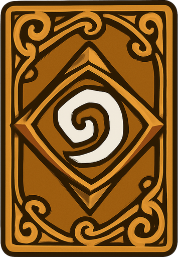 cardBack.
In-Game asset.  2d.  High contrast.  No shadows