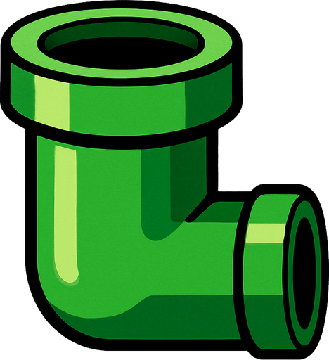 Pipe.
In-Game asset.  2d.  High contrast.  No shadows