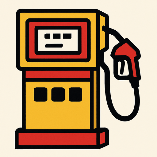 pump or gse station.
In-Game asset.  2d.  High contrast.  No shadows