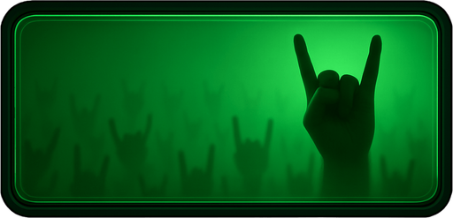 make hand signs smaller but more crowded lightly blended into the background flu