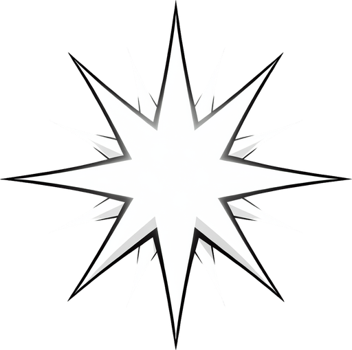 star white.
Single Game Texture. In-Game asset. 2d. Blank background. High contrast. No shadows.
