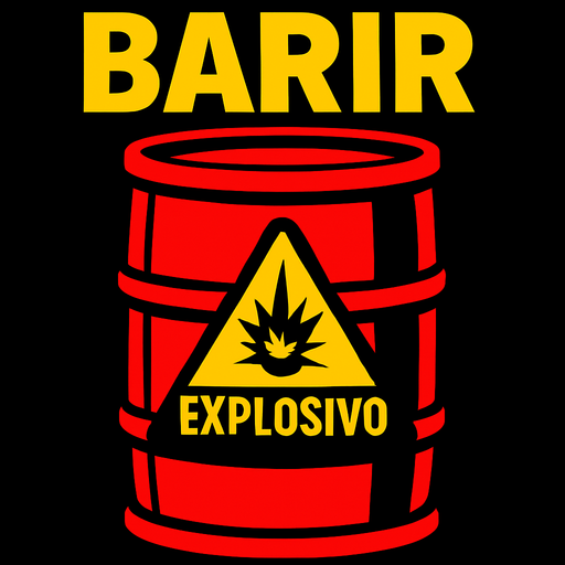 BARIR EXPLOSIVO.
In-Game asset.  2d.  High contrast.  No shadows
