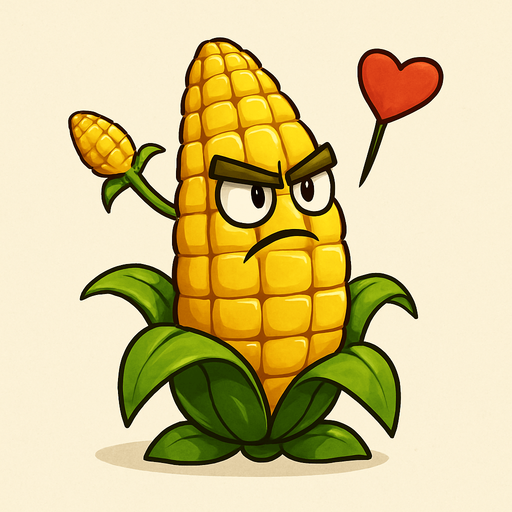 mazorca de maiz de pvz lanzamaiz