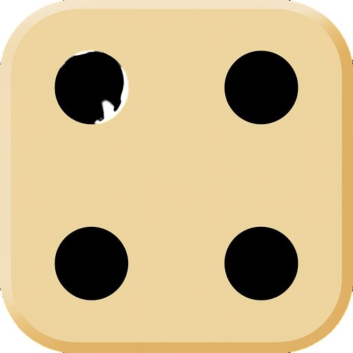 Zar 4 olsun. Deliklerinin içi dolu siyah olsun.