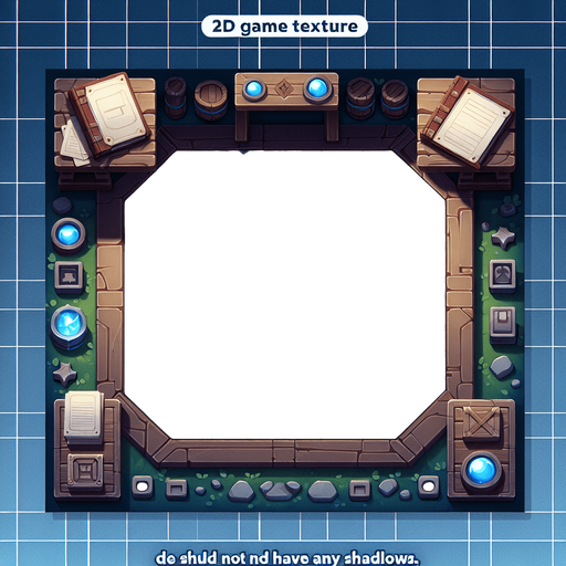 background like table to accept documents to background.
Single Game Texture. In-Game asset. 2d. Blank background. High contrast. No shadows.