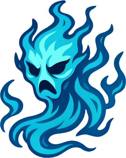 ephemeralSpirit.
In-Game asset.  2d.  High contrast.  No shadows