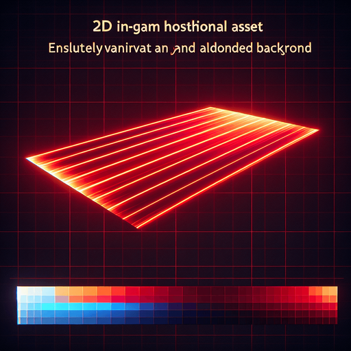 linear laser  red horizontal.
Single Game Texture. In-Game asset. 2d. Blank background. High contrast. No shadows.