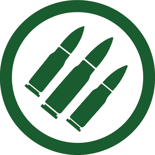 The Ammunitions size should be less and Rotate them left by 25 degrees