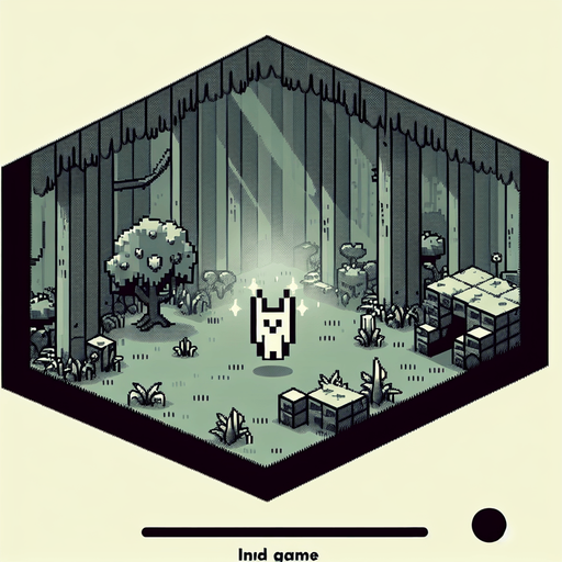 forest spirit, low resolution, indie like game,  looking like minecraft allay. one small creature 

Single Game Texture. In-Game asset. 2d. Blank background. High contrast. No shadows.