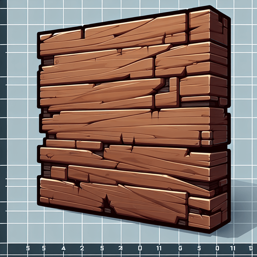 cartoon old splintered wood background.
Single Game Texture. In-Game asset. 2d. Blank background. High contrast. No shadows.