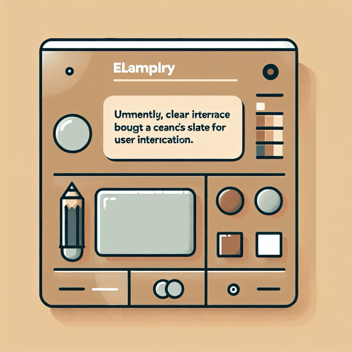 a basic empty ui popup. #c2b280 background.