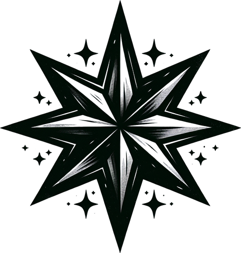 star.
Single Game Texture.  In-Game asset.  2d.  Blank background.  High contrast.  No shadows