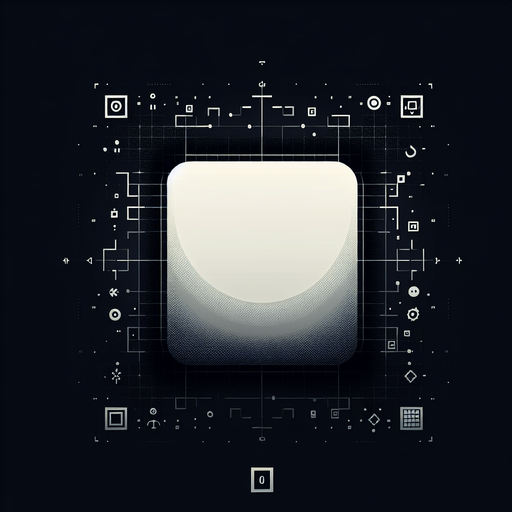 Rounded square with fog inside it. Simplistic.
Single Game Texture. In-Game asset. 2d. Blank background. Low contrast. No shadows.