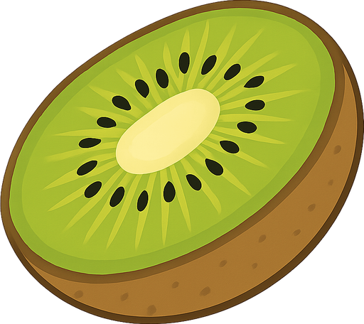 kiwi
. No background. Transparent background. Blank background. No shadows. 2d. In-Game asset. flat