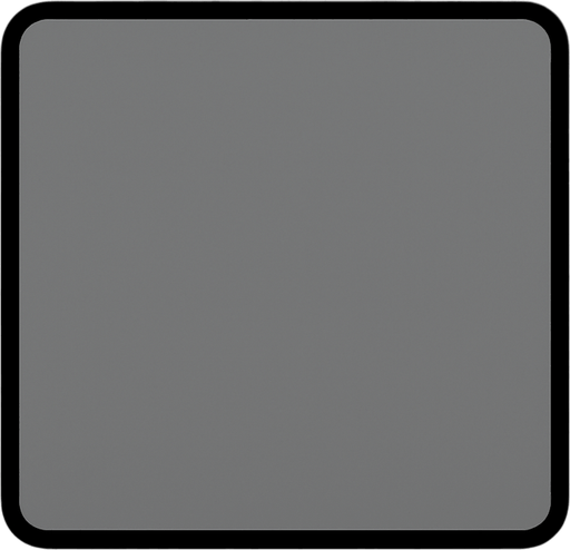 Düz gri renk.
In-Game asset.  2d.  High contrast.  No shadows