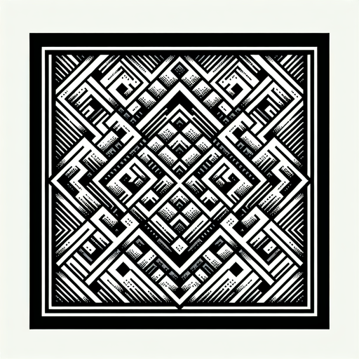 A square with a diamond pattern and a think blackborder.
Single Game Texture. In-Game asset. 2d. Blank background. High contrast. No shadows.