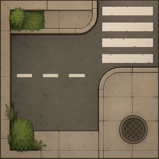 urban tile on viewing.
In-Game asset.  2d