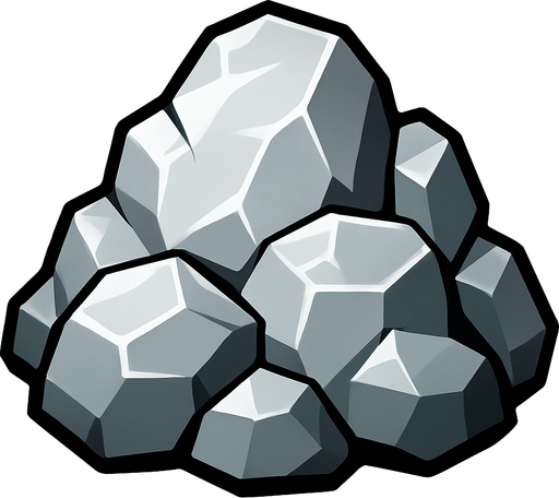 Platinum Cevheri - Yazısız.
In-Game asset.  2d.  High contrast.  No shadows