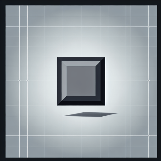 grey square, black border.
Single Game Texture. In-Game asset. 2d. Blank background. High contrast. No shadows.