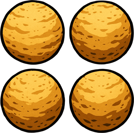 Pack of sand shots.sphere.
In-Game asset.  2d.  High contrast.  No shadows