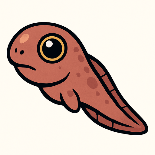 Yeni Doğmuş İribaş.
In-Game asset.  2d.  High contrast.  No shadows