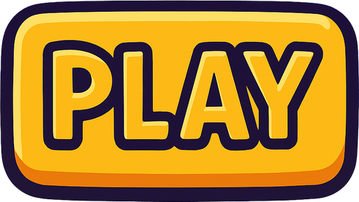 A Play button.
In-Game asset.  2d.  High contrast.  No shadows