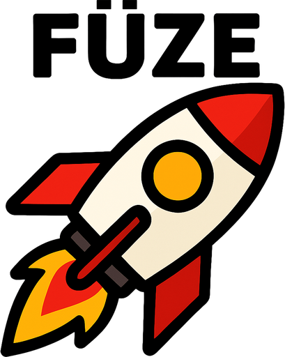 FÜZE 2d.
In-Game asset.  2d.  High contrast.  No shadows