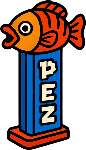 pez.
In-Game asset.  2d.  High contrast.  No shadows