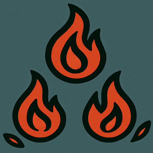 Three small ember