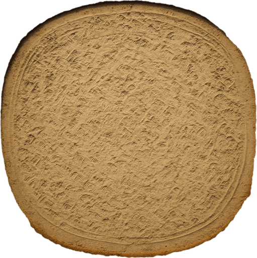 Photorealistic sand arena groun from top view