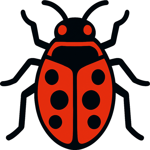 Bug.
In-Game asset.  2d.  High contrast.  No shadows