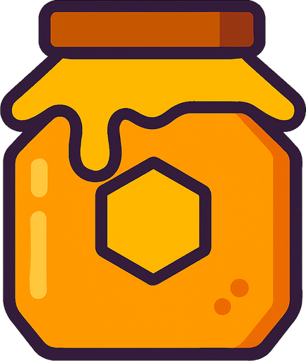 Miel.
In-Game asset.  2d.  High contrast.  No shadows