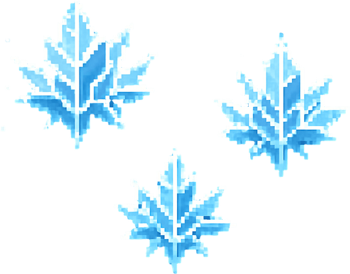 Winter sky, ice-crystal clouds, cold blue-white gradient, snowy atmosphere, frosty background, 2D pixel art.
In-Game asset.  2d.  High contrast.  No shadows