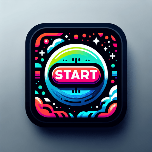 Start_button.
Single Game Texture.  In-Game asset.  2d.  Blank background.  High contrast.  No shadows
