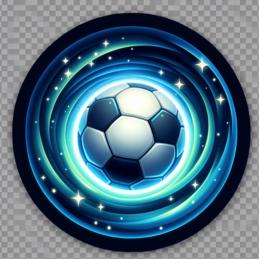Soft circular glow effect with a bright white center fading into soft blue and green edges. The glow should be smooth and slightly pulsating. Transparent background (PNG format), suitable for overlay on a soccer goal or ball to highlight special moments in a mobile soccer game.".
Single Game Texture.  In-Game asset.  2d.  Blank background.  High contrast.  No shadows