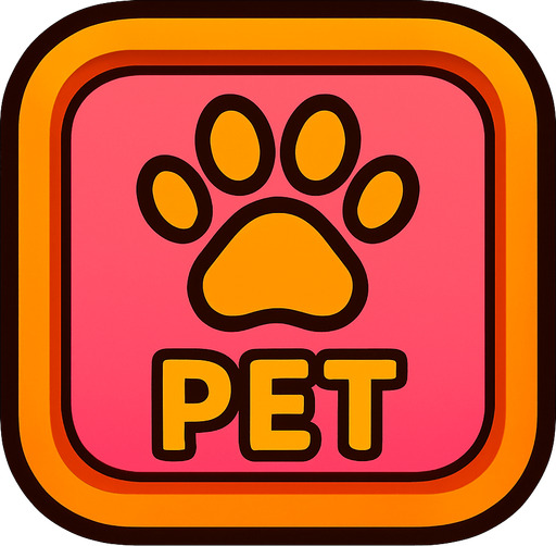 petButton.
In-Game asset.  2d.  High contrast.  No shadows
